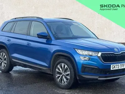 Używany Skoda Kodiaq SE Drive 150 KM (110 kW) 2023 Niebieski SUV