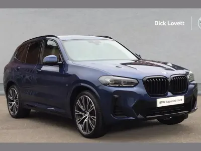 Used BMW X3 M Sport 282 HP (207 kW) 2022 Blue SUV