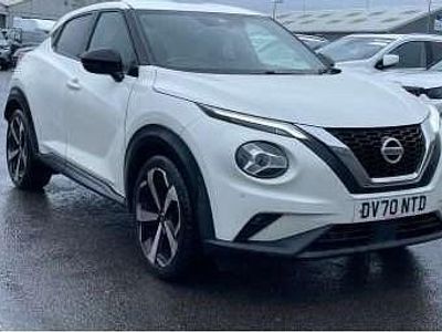 Used Nissan Juke Tekna 2020 Pure white SUV