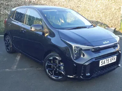 New Kia Picanto GT-Line 2025 Black Hatchback