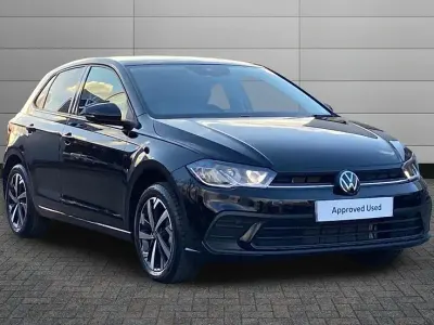 Used VW Polo Match 95 HP (69 kW) 2026 Black Hatchback