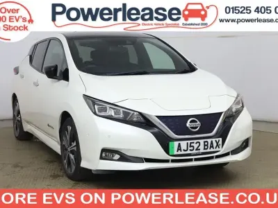 Used Nissan Leaf Tekna 110 kW (150 HP) 2019 White Hatchback