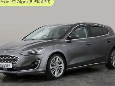 Second-hand Ford Focus Vignale 150 CP (110 kW) 2020 Gri Hatchback