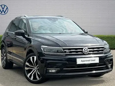 Used VW Tiguan R-line 150 HP (110 kW) 2019 Black SUV