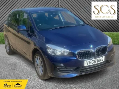 Used BMW 220 Active Tourer Comfort Edition 189 HP (139 kW) 2018 Blue MPV