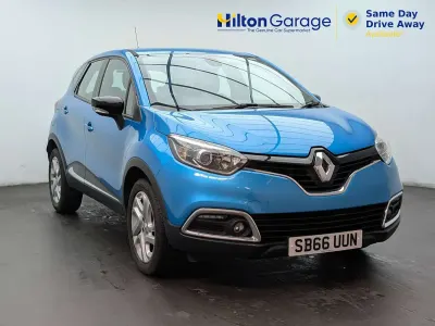 Used Renault Captur Dynamique 90 HP (66 kW) 2016 Blue SUV