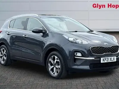 Używany Kia Sportage 136 KM (100 kW) 2021 Szary SUV