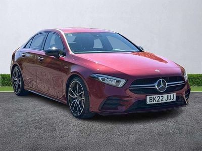Usado Mercedes A35 AMG Premium 2022 Vermelho Sedan