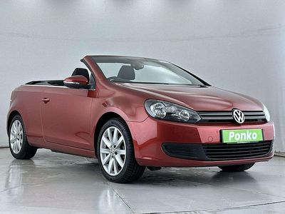 Used VW Golf Cabriolet S 2012 Red Cabriolet