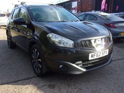 Used Nissan Qashqai +2 N-TEC 117 HP (86 kW) 2012 Black SUV
