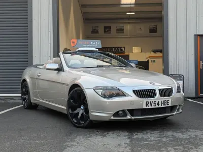 Used BMW 645 Cabriolet 2004 Silver Cabriolet
