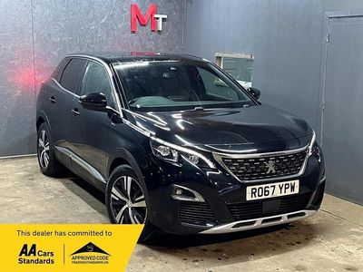 Used Peugeot 3008 GT-line 2018 Black SUV