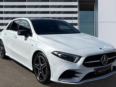Used Mercedes A250 AMG Line Premium Plus 224 HP (164 kW) 2022 White Hatchback