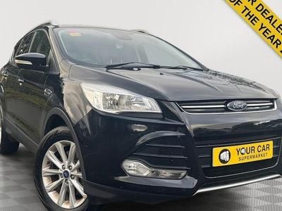 Used Ford Kuga Titanium 150 HP (110 kW) 2016 Black SUV