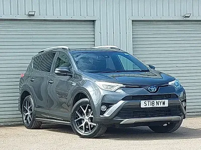 Used Toyota RAV4 Hybrid Design 197 HP (144 kW) 2018 Grey SUV