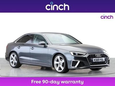 Grey Used 2020 Audi A4 S-Line Sedan | £18,449 (Fair price)