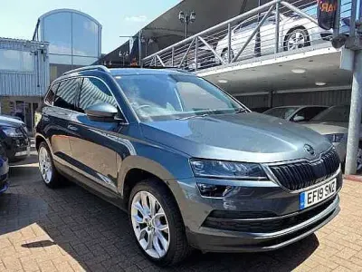 Used Skoda Karoq 150 HP (110 kW) 2019 Quartz grey metallic SUV