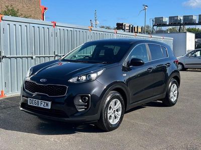 Begagnad Kia Sportage 114 HK (83 kW) 2018 Svart SUV