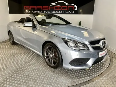 Used Mercedes E250 AMG 2014 Blue Cabriolet