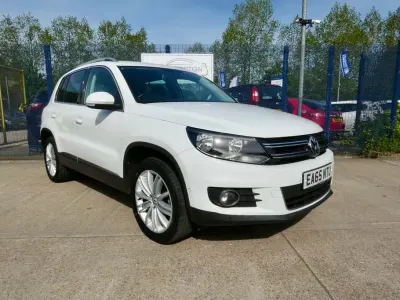 Used VW Tiguan Edition 150 HP (110 kW) 2015 White SUV