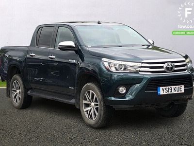 used Toyota HiLux DIESEL Invincible D/Cab Pick Up 2.4 D-4D Auto [18 "Alloys,Lane departure warning system,Electric front windows with one touch drivers window,Leather steering wheel with mounted audio controls]