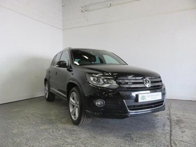Black Used 2014 VW Tiguan R-line SUV | £9,995 (Fair price)