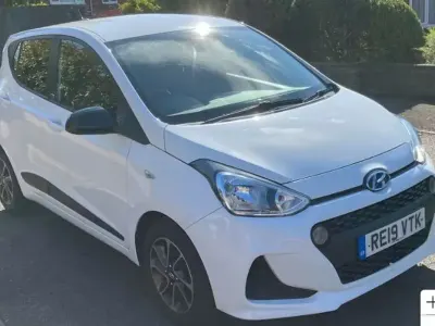 Used Hyundai i10 GO! 66 HP (48 kW) 2019 White Hatchback