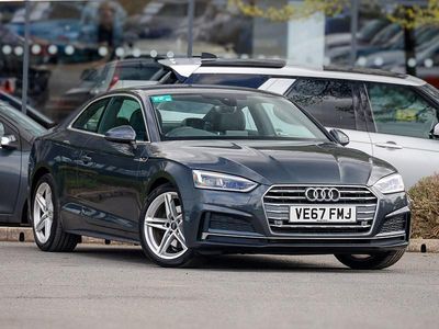 Używany Audi A5 S-Line 190 KM (139 kW) 2017 Szary Coupe