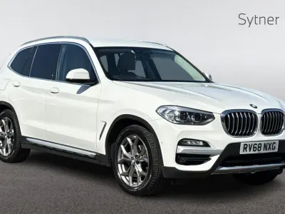 Used BMW X3 xLine 187 HP (137 kW) 2018 White SUV