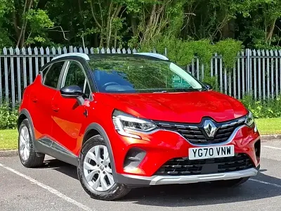 Used Renault Captur Iconic 100 HP (73 kW) 2020 Red SUV