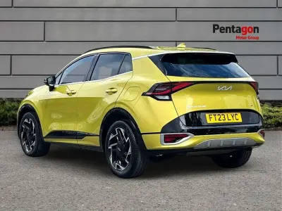 Used Kia Sportage GT-Line 147 HP (108 kW) 2023 Yellow SUV