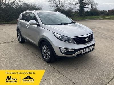 Used Kia Sportage 130 HP (95 kW) 2015 Silver SUV
