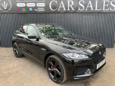 Used Jaguar F-Pace S 300 HP (220 kW) 2017 Black SUV