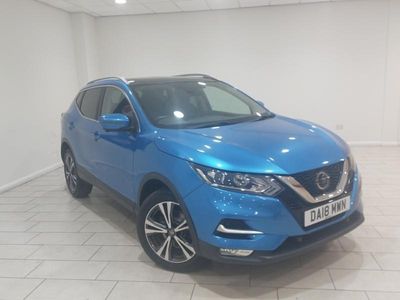 Used Nissan Qashqai N-Connecta 110 HP (80 kW) 2018 Blue SUV