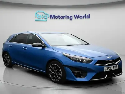 Used Kia Ceed GT-Line 158 HP (116 kW) 2023 Blue Hatchback