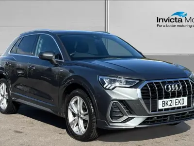 Begagnad Audi Q3 S-Line 150 HK (110 kW) 2021 Grå SUV