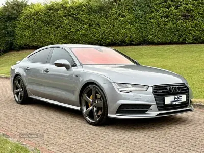 Used Audi A7 Black Edition 2016 Grey Hatchback