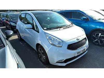 Used Kia Venga 123 HP (90 kW) 2017 White Hatchback