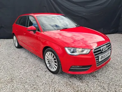 Used Audi A3 Sportback Performance 150 HP (110 kW) 2015 Red Hatchback