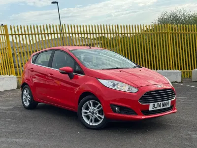 Used Ford Fiesta Zetec 2014 Red Hatchback