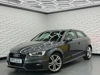 Used Audi A3 S-Line 2013 Grey Hatchback