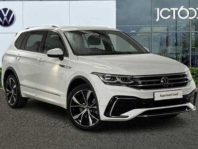 Used VW Tiguan Allspace R-line 190 HP (139 kW) 2022 White SUV