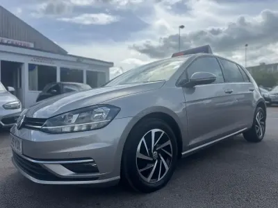 Used VW Golf VII Match 115 HP (84 kW) 2019 Silver Hatchback