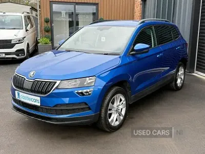 Used Skoda Karoq SE Technology 2021 Blue SUV