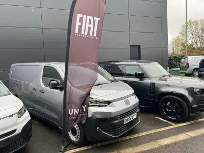 New Fiat Scudo S 120 HP (88 kW) 2025 Grey Van