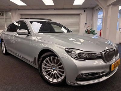 Silver Used 2018 BMW 740L Exclusive Sedan | £17,995 (Fair price)