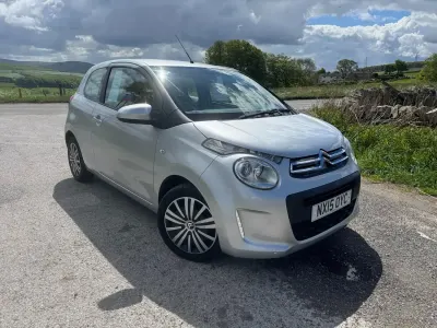 Begagnad Citroën C1 Feel 68 HK (50 kW) 2015 Grå Halvkombi