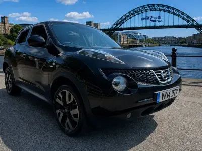 Used Nissan Juke N-TEC 110 HP (80 kW) 2014 Black SUV