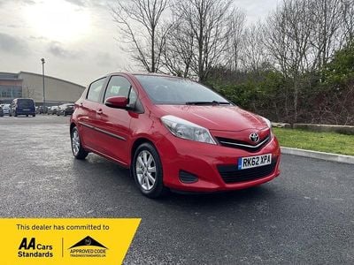 Used Toyota Yaris Multidrive S 2012 Red Hatchback