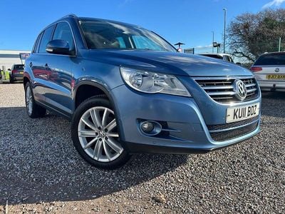 Blue Used 2011 VW Tiguan Sportline SUV | £5,495 (A bit pricey)